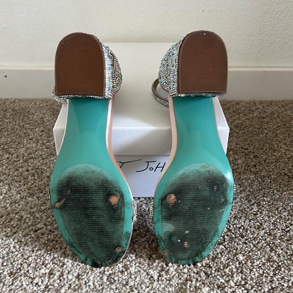 Betsey Johnson Mari Champagne Heels - Picture 4 of 7